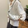 Trendy Soft Pu Dumpling Shoulder Bag For Everyday Use With Wide Comfortable Strap
