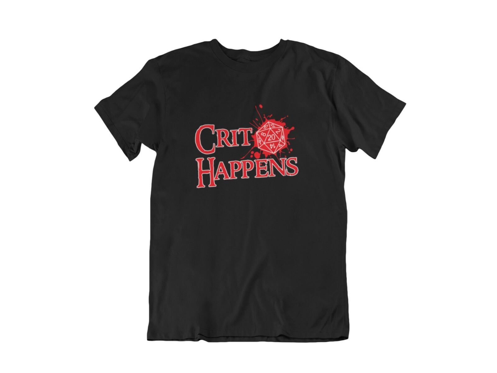 Dungeons & Dragons Crit Happens TShirt S разноцветный