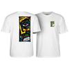 Powell Peralta Skateboard T-shirt Lance Conklin Faccia Bianca