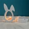 Easter Theme Silicone Molds, Rabbit Shaped Silicone Molds for DIY Craft Easter Present Easter Party Decorations