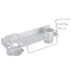 Weltraum-Aluminium Wandmontiertes Badezimmer-Aufbewahrungsregal Handtuchhalter Taschentuchbox Set Zubehör