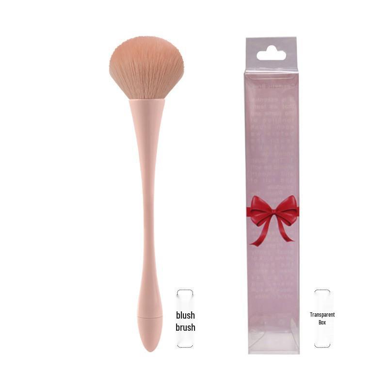 

Кисть для румян цвета розового золота: На стебле, Рассыпчатая пудра и Дизайн с узкой талией