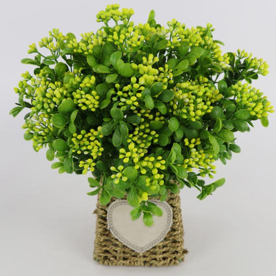 1Pc Artificial Plant Berry Garden Flower Arrangement Living Room Bonsai Decor