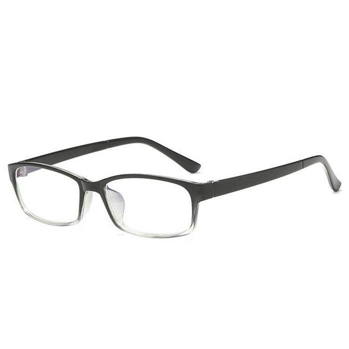 Black Frame Anti-Blu-Ray Square Nearsighted Eyeglasses Women Men Plastic Minus Degree Prescription Glasses -0.5 -1.0 To -6.0