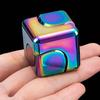 Quadratische Zauberwürfel Metall Drehwürfel Fidget Spinner Angst Stressabbau Geschenke Erwachsene Spielzeug für Stressabbau Kinder