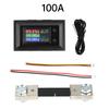 DC 4-30V 9 In 1 10A/50A /100A Voltmeter Ammeter Digital Voltage Current Power Energy Battery Electricity Test Meter Detector