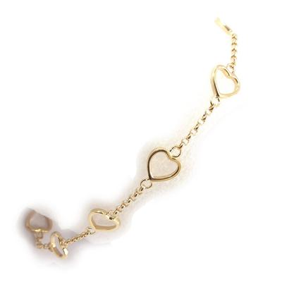 [J9561] - Gold Plated Bracelet 'Love'