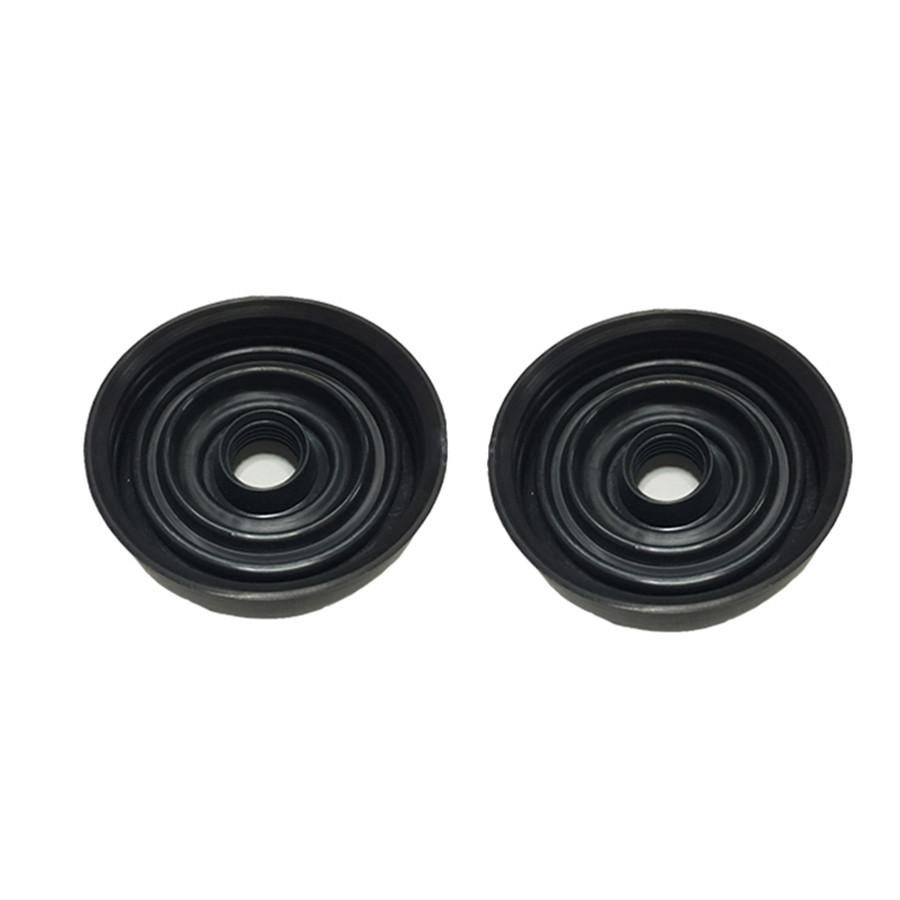 2x 80mm Rubber Headlight Bulb Dust Cover Waterproof Cap For LED HID Xenon Lamp