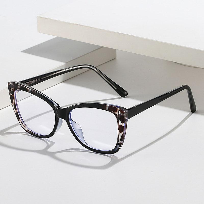 Butterfly Shape Glasses Women Fashion Stylish Blue Light Blocking Men's Glasses European American Decorative Glass