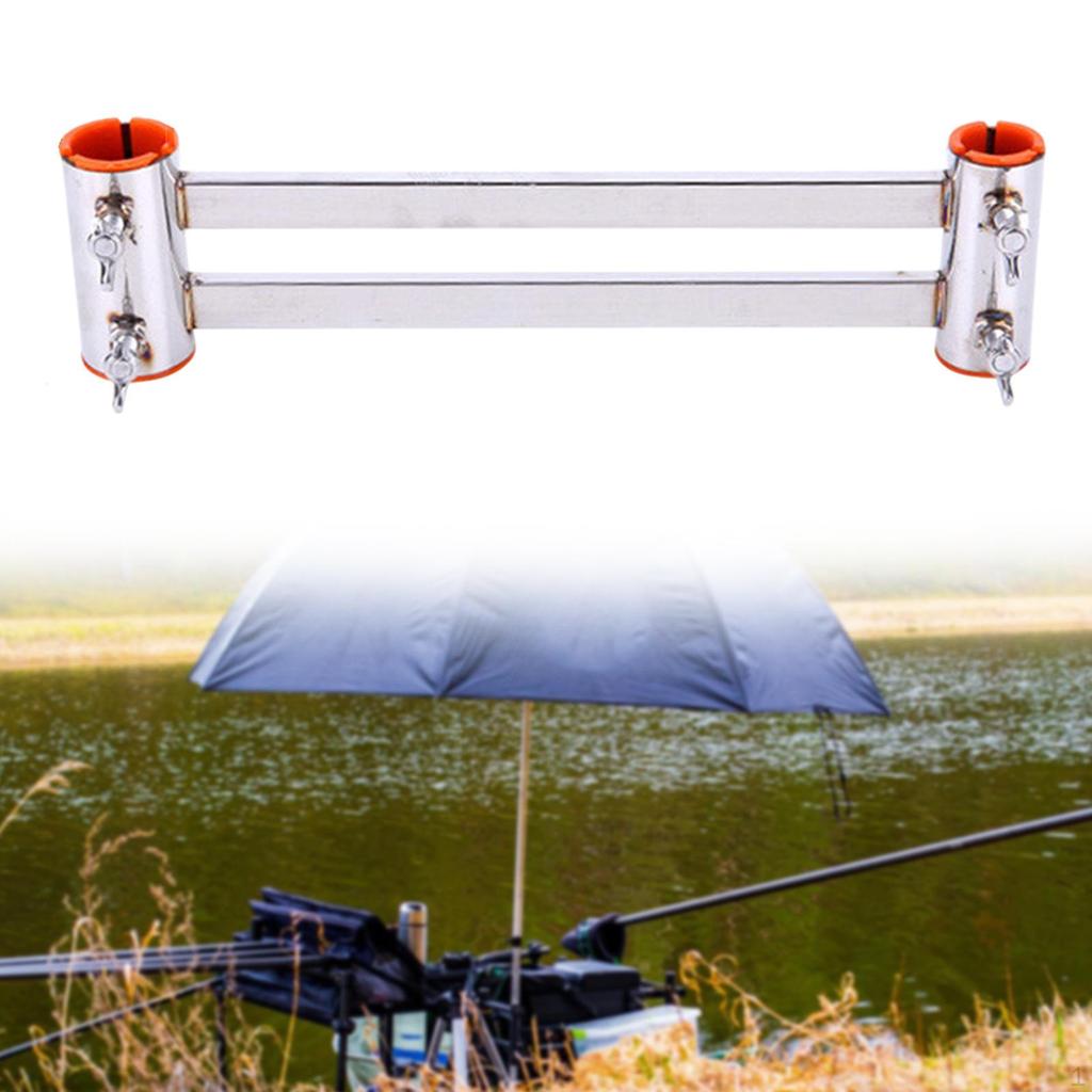 Angelschirmhalter, Angelrutenhalterung, Tragbare Klemmhalterung für