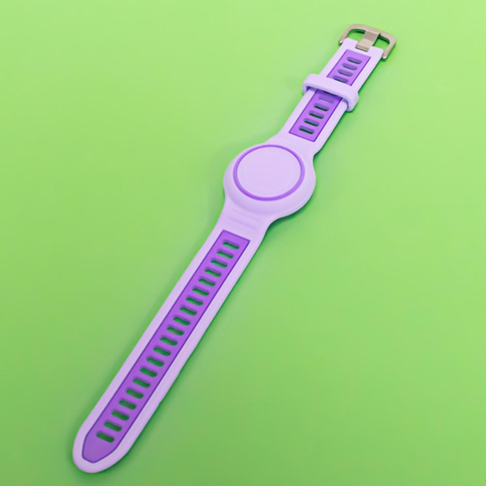 Waterproof Case for Apple AirTag Silicone Strap Air Tag Anti-lost Protective Cover for Kids Children Tracker Locator Wristband