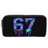 Astuccio Colorato con Stampa Numero 67 Cartone Animato 3D Materiale Scolastico Ragazzo/Ragazze Miglior Regalo Bambini
