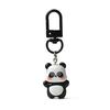 Lovely  Small Panda Animal Keychain Sweet Versatile Backpack Decoration Accessories Creative Simple Pendant Gifts