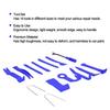 14Pcs Auto Removal Tool Trim Pry Repair Set Kit for Car Door Panel Audio Instrument DeskBlue