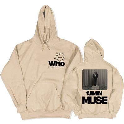 Megztiniai su gobtuvais Jimin Muse albumas Grafiniai megztiniai Kas mano širdis laukia gėlių marginimo megztiniai Moletom Feminino žiemos moterys