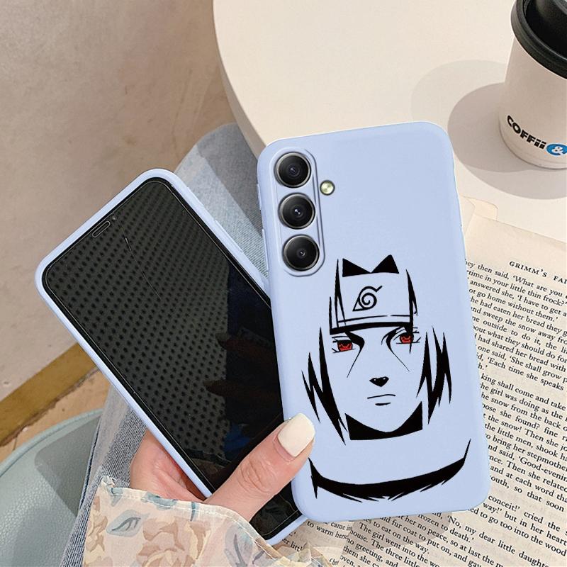 

Чехол для телефона с рисунком аниме для iPhone Samsung A55 S24 FE S25 M35 A16 Xiaomi Redmi Note 13Pro 14C Huawei Honor Realme противоударный матовый чехол с защитой от царапин Honor 50 синий