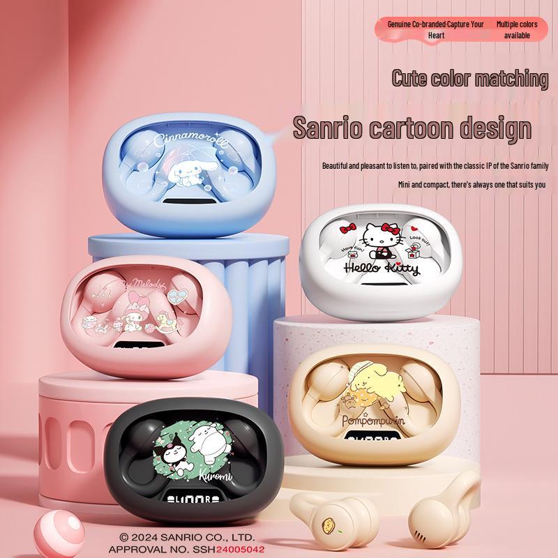 Sanrio Pacha Hund Kabellose Over-Ear Bluetooth Gaming-Kopfhörer