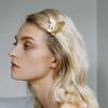 Vintage Butterfly Metal Hairpin Headdress for Womem New Chinese Style Retro Punk Exquisite Updo Bobby Pins Hair Accessories