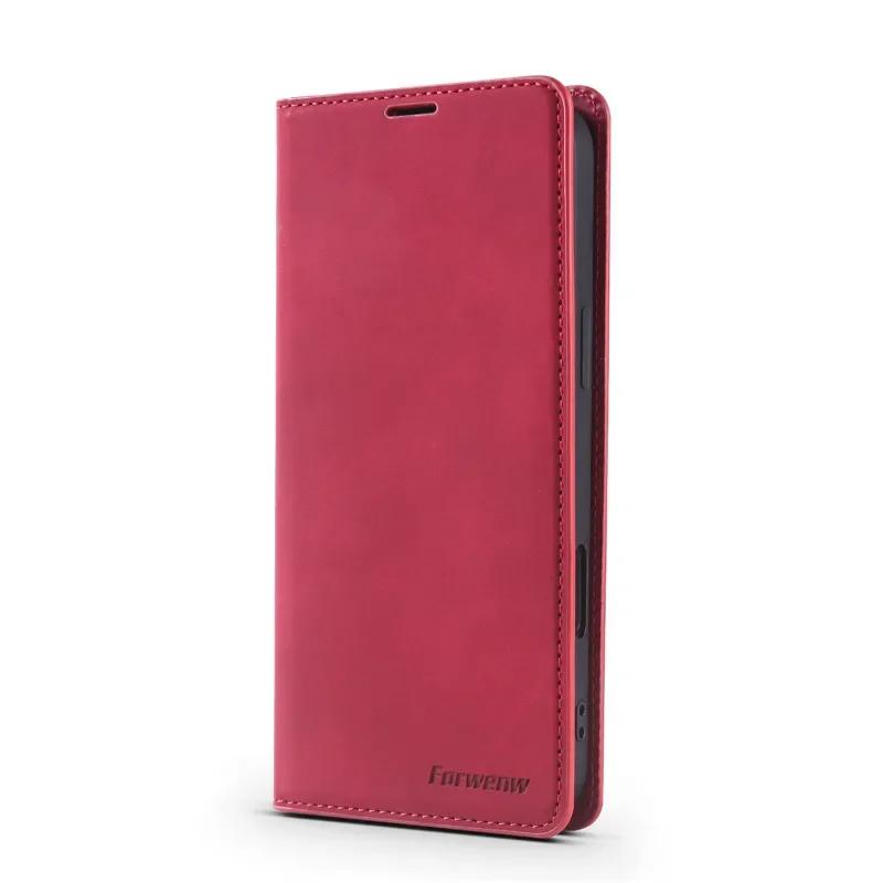 Leather Retro Wallet Flip Case For Xiaomi Poco X5 Pro C55 M5s PocoC55 PocoM5s PocoX5 5G Etui Phone Cover Magnetic Hasp Card slot