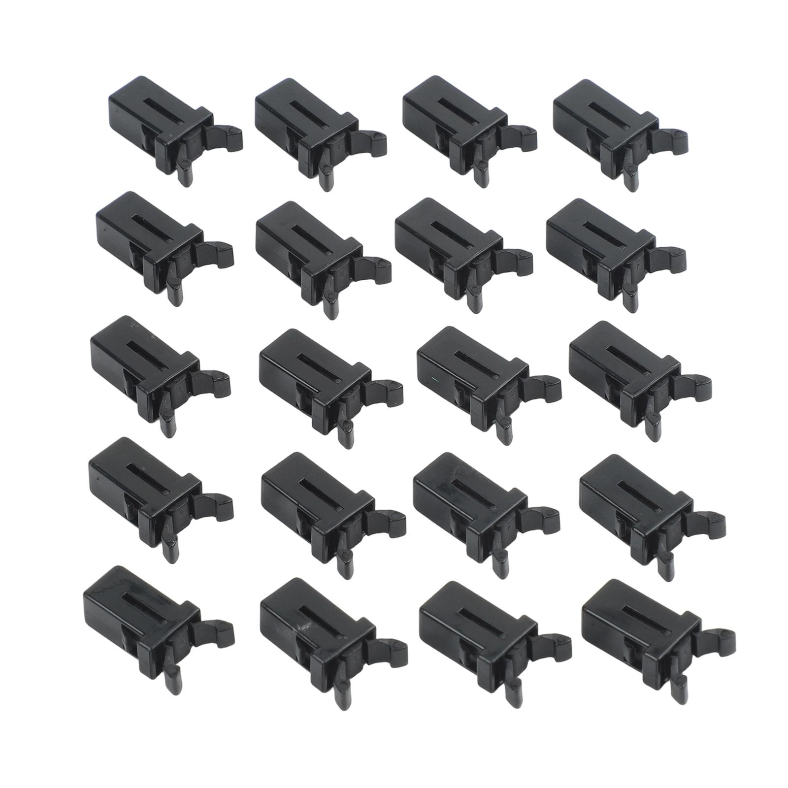 Запираемый Самозапирающийся Мусорный Ящик Маленькие Футляры для Очков Технические Характеристики Black-10pcs