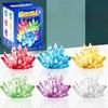 Kids Crystal Growing Science Kit Multiple Colors Stem Educational Toys Age 8-12 School Experiment Birthday Gift