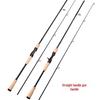 Cross-border Carbon Micro-object Horse Mouth Lure Rod with Solid Soft Tone Tip and Straight/Gun Handle