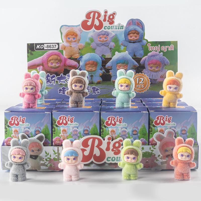 Populaire Kerst Abubu Pop Mart Poppen Ornament Blind Box Speelgoed
