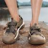Fashion Lightweight Men's Summer Sandals Soft Comfortable Anti-collision Toe Sneakers Quick-Dry Wading Aqua Shoes Antiskid Beach Sandaly