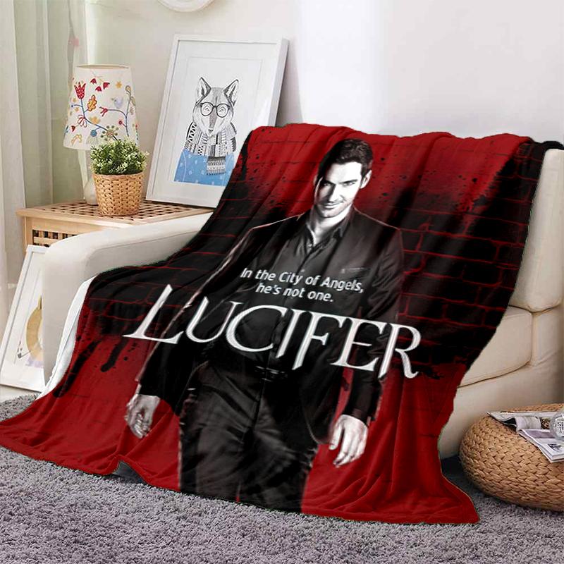 1 Stück Decke mit Horrorfilm-Thema, Ganzjahres-Leichtgewicht für Zuhause, Büro, Outdoor-Nickerchen, Multifunktionale Decke, Halloween-Geschenke