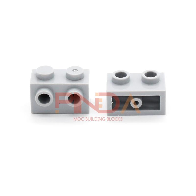 50Pcs Moc 11211 1X2 With Studs On Side Building Blocks Bricks Creative Creative Toys Gifts Developmental Toys