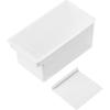 Butter Keeper with Measuring Cutter - Cheese Storage Container for Refrigerator, Airtight Food Saver Box