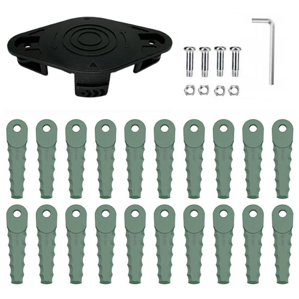 

For Parkside PRTA 20-Li A1-IAN 311046/B1-IAN 330831 EVP-01 Trimmer Head + 20 RS-0001 Blades Lawn Mower Part A