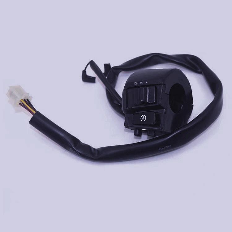 Phantom WH150-2/Ares SDH150-F Left Hand Controls: Turn Signal, Headlight, Start, Handbrake Lever