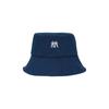 Rolling Rollie Bucket Hat Denim White Logo
