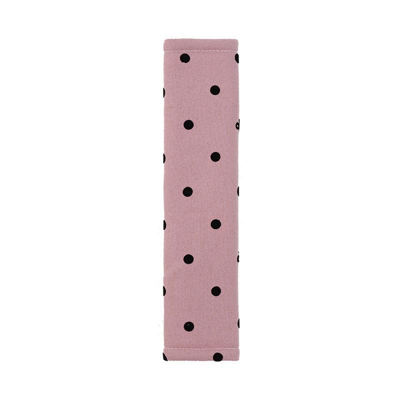 Women S Car Seatbelt Shoulder Pad Polka Dot Bow Soft Protector