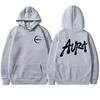 Hot Rapper Maka 2025 New In Album Aura Double Sided Printed Hoodie Unisex Vintage Fleece Pullovers Men Women Casual Sweatshirt