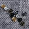 10/24pcs 5mm Invisible Snap Dollhoues Miniature Metal Buckles Mini Buttons Clothing Sewing Buckle DIY Doll Clothes