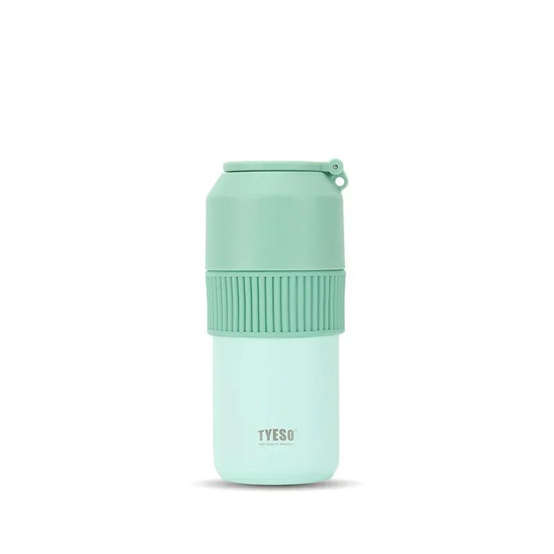 Tyeso High-Performance Insulated Cold Vacuum Flasks Portable Large Capacity Lightweight Tumbler for Outdoor Sports Travel