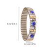 Bohemian Rhinestone Stretch Bracelet Versatile Elastic Rhinestone Wristband Ornament Sophisticated Bracelet Accessory