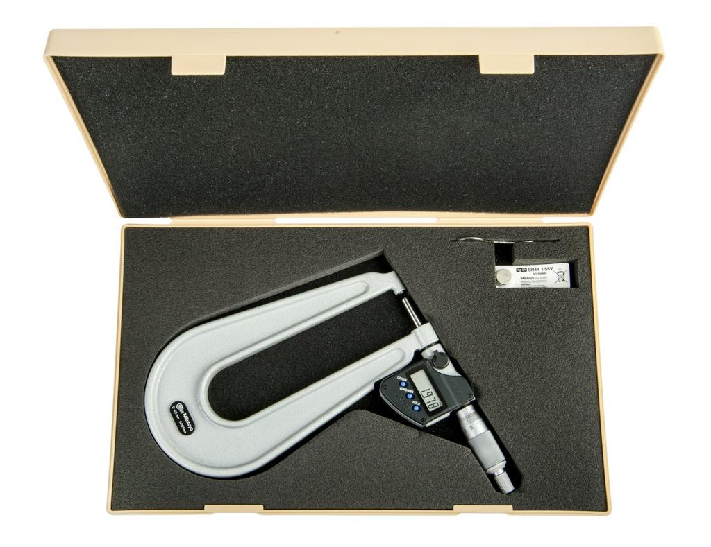 Mitutoyo Steel Plate Micrometer U-shaped PMUD150-25MX 389-271-30