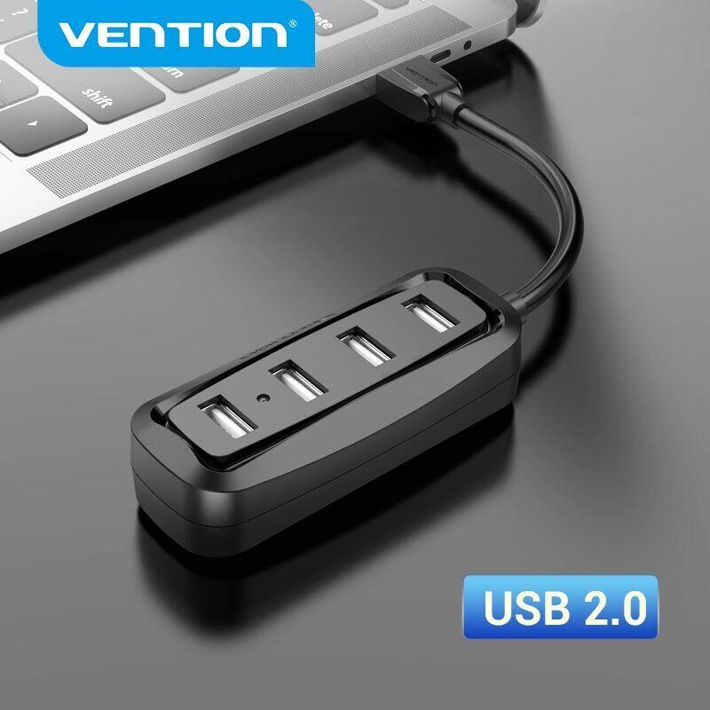 

USB 2.0 HUB 4 Port with LED Multi USB Splitter for Lenovo Xiaomi Accessories