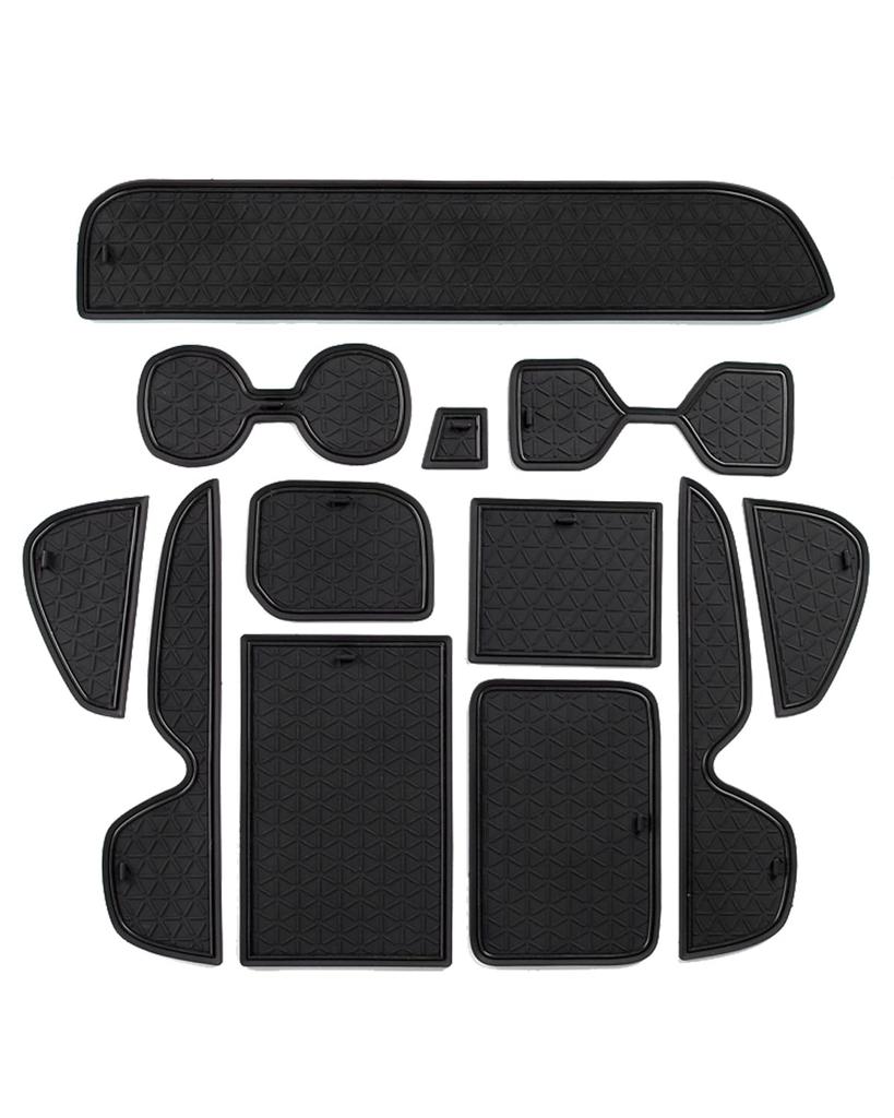 SXCY New Toyota RAV4 50 Series Rubber Mat Love4 Interior Rubber Mat Love4 Door Pocket Mat Love4 Exclusive Sheet Scratch Prevention Mat Noise Reduction