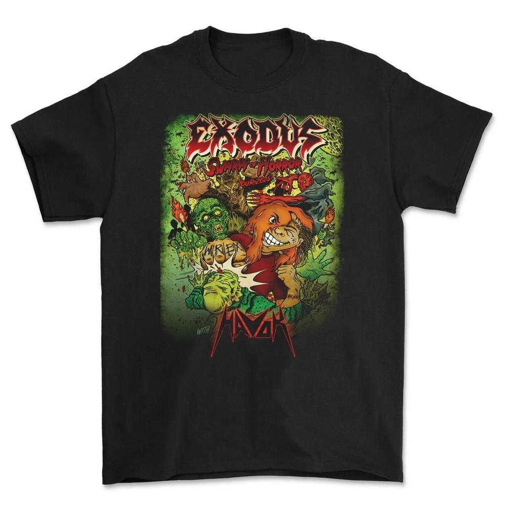 Exodus Havok Band Tour Concert 2025  T shirt Full Size S-5XL Unisex T-Shirt XL