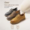 Belle Men's A2264CM5 Retro Leather Casual Shoes