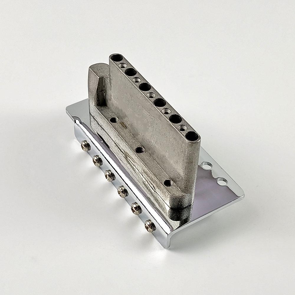 Fender ST Single Tremolo Bridge, Six-String Through-Body Vibrato System, Electric Guitar Accessory - Silver, Black, Gold.