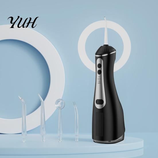 Orthodontic Oral Irrigator Cordless Electric Water Flosser, 3 Pressure Modes And 4 Nozzles Design, 330ml Capacity Pick for Braces Tank, Rechargeable
