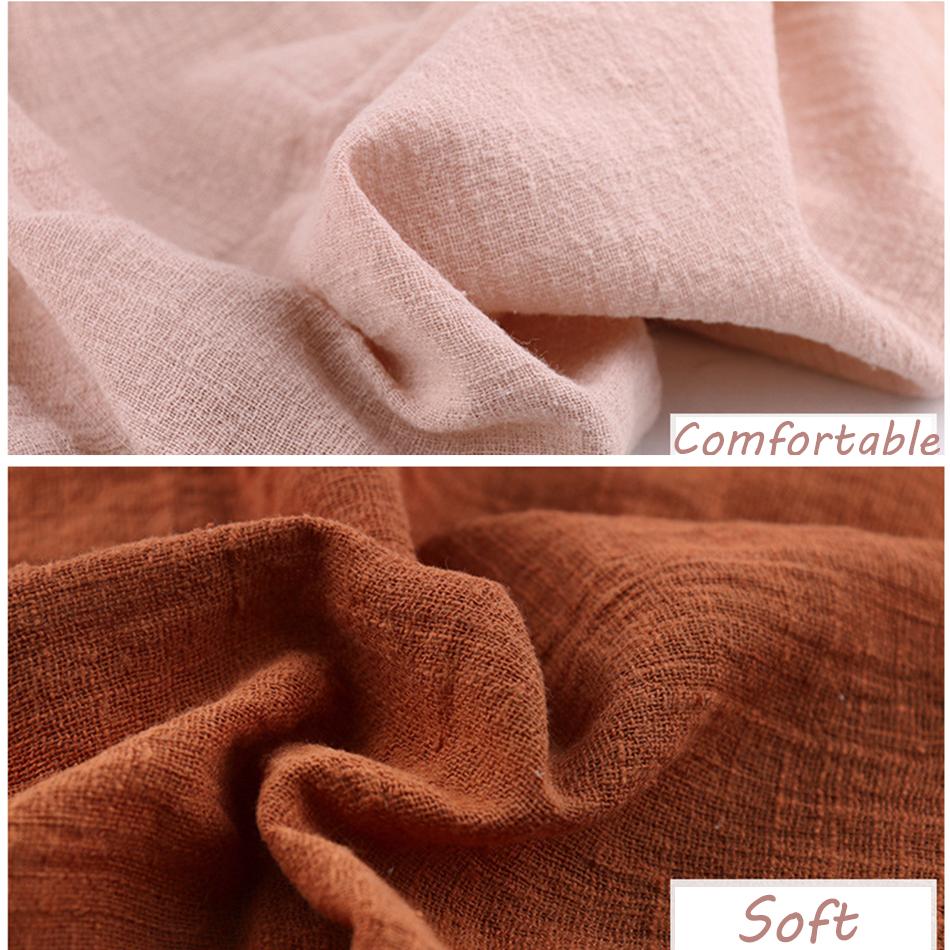 4PCS 45X60CM Large Size Gauze Cotton Napkins,Reusable Kitchen Dining Placemats,Customized Dinner Table Rustic Wedding Decor