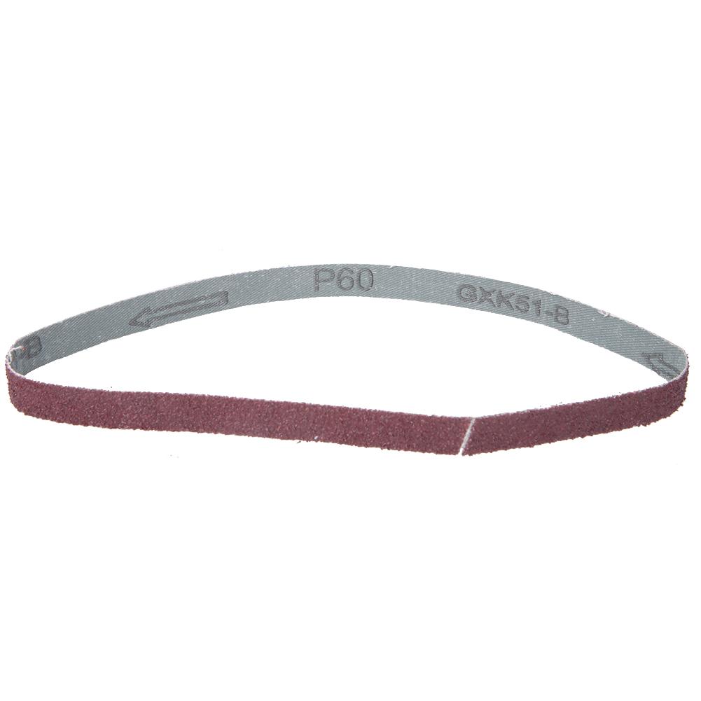 10 PCS Abrasive Sanding Belt Circular Grinding Belt 457x13mm Aluminum Oxide GXK51B(60)