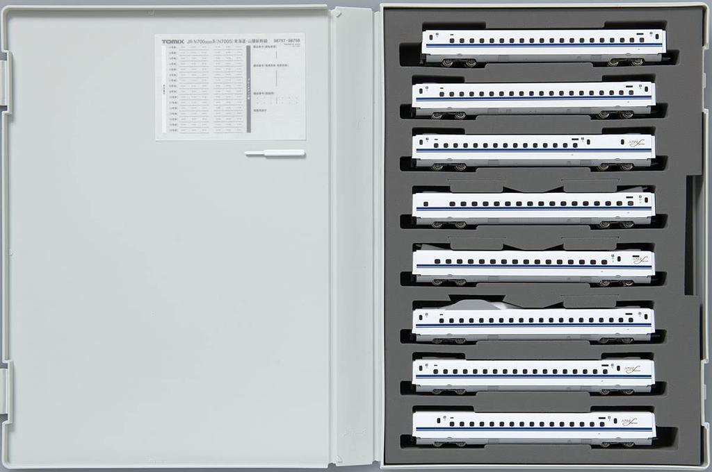 TOMIX N gauge JR N700-3000 series (N700S) TokaidoSanyo Shinkansen extension set 98758 Railway model train
