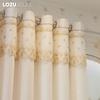 1PC LOZUJOJU Simple Modern Tulle Jacquard Hollow Semi Transparent Sheer Curtain for Living Room Bedroom Balcony Window Home Decor